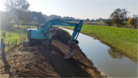 Izgradnja protipoplavnega nasipa na desnem bregu Murice – Ščavnice 6